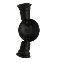 Meyda Black 145866 - 2 LIGHT WATERPROOF PAR LAMP HOLDER