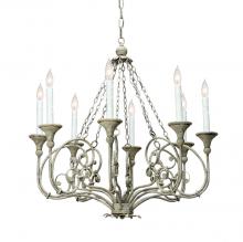 Meyda Black 146382 - 42" Wide Rachelle 10 Light Chandelier