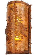 Meyda Black 148381 - 9.5"W Tamarack Wall Sconce