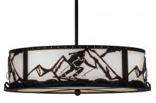 Meyda Black 149262 - 22"W Alpine Inverted Pendant