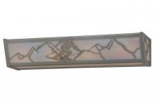 Meyda Black 150132 - 24"W Alpine Vanity Light