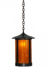 Meyda Black 151340 - 12"W Fulton Prime Pendant