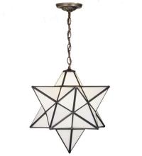 Meyda Black 15154 - 24" Wide Moravian Star Pendant