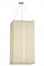 Meyda Black 152269 - 22"Sq Quadrato Linne Pendant