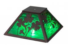 Meyda Black 153273 - 16"Sq Shamrock Shade