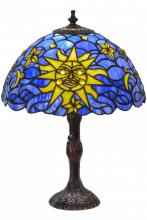 Meyda Black 153615 - 16.5" High Sun; Moon & Stars Table Lamp