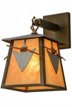 Meyda Black 154991 - 7"W Arrowhead Wall Sconce