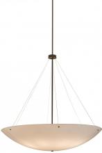 Meyda Black 156590 - 60" Wide Madison Inverted Pendant