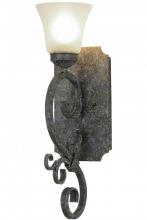 Meyda Black 157050 - 6"W Thierry Wall Sconce