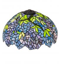 Meyda Black 157253 - 16" Wide Wisteria Shade