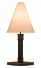 Meyda Black 157568 - 17"W Cone Mosset Table Lamp