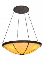 Meyda Black 160070 - 72"W Commerce Inverted Pendant