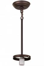 Meyda Black 163149 - 5"W Mahogany Bronze 1 LT Pendant Hardware