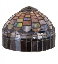 Meyda Black 164443 - 8" Wide Tiffany Candice Shade