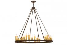 Meyda Black 165065 - 49"W Deina 24 LT Chandelier