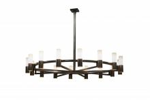 Meyda Black 165732 - 144"W Farmington 16 LT Chandelier