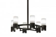 Meyda Black 165733 - 48"W Farmington 6 LT Chandelier