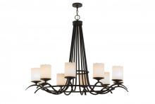 Meyda Black 167672 - 60" Wide Octavia 10 Light Chandelier