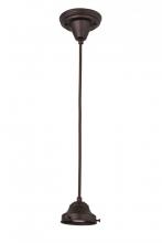 Meyda Black 168508 - 4"W Revival Mahogany Bronze 1 LT Pendant Hardware