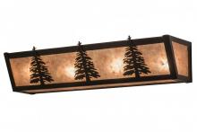 Meyda Black 169262 - 22" Wide Tall Pines Vanity Light