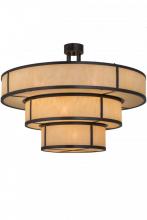 Meyda Black 170882 - 36"W Jayne 3 Tier Pendant