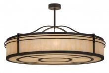 Meyda Black 172287 - 55"W Sargent Pendant