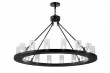 Meyda Black 172511 - 48"W Loxley 16 LT Chandelier