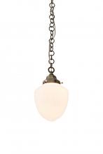 Meyda Black 180901 - 8"W Lancaster Pendant