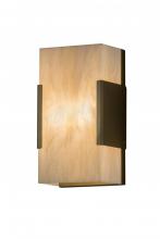 Meyda Black 181609 - 5"W Quadrato Vicio Wall Sconce