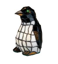 Meyda Black 18470 - 8"H Penguin Accent Lamp