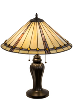 Meyda Black 184912 - 24"H Belvidere Table Lamp