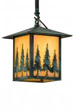 Meyda Black 185647 - 9"Sq Seneca Tall Pines Pendant