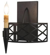 Meyda Black 18602 - 12" Wide Topridge Wall Sconce