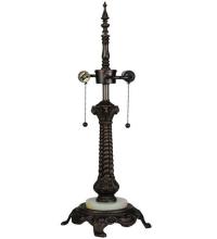 Meyda Black 18653 - 26.5" High Rope 2 Light Table Base