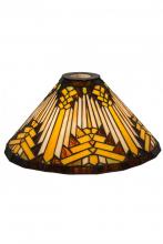 Meyda Black 18837 - 13" Wide Nuevo Mission Shade