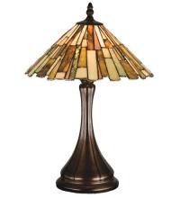 Meyda Black 18868 - 17" High Delta Jadestone Accent Lamp