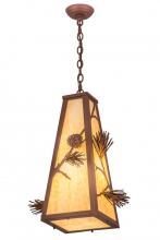 Meyda Black 188829 - 19" Wide Lone Pine Pendant