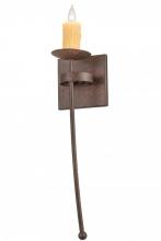 Meyda Black 191937 - 6" Wide Bechar Wall Sconce