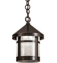 Meyda Black 192353 - 8" Wide Fulton Lantern Mini Pendant