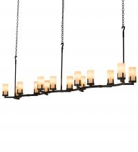 Meyda Black 195850 - 118" Long Cero 14 Light Oblong Chandelier