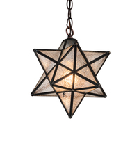 Meyda Black 196886 - 12" Wide Moravian Star Pendant