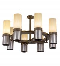 Meyda Black 198084 - 48" Wide Farmington 8 Light Chandelier