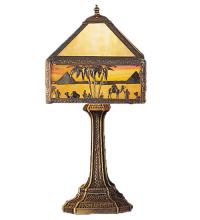 Meyda Black 200209 - 19.5" Wide Camel Mission Accent Lamp