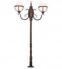 Meyda Black 200261 - 84" High Bola Tavern Street Lamp