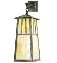 Meyda Black 20112 - 8"W Stillwater Double Bar Mission Sconce