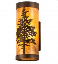 Meyda Black 203863 - 5" Wide Tamarack Wall Sconce