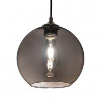 Meyda Black 210551 - 9" Wide Bola Mini Pendant