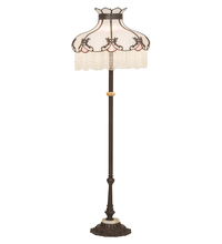 Meyda Black 214412 - 63" High Elizabeth Floor Lamp