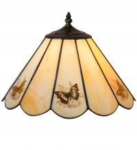 Meyda Black 218817 - 13" Wide Butterfly Shade