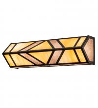 Meyda Black 218923 - 23" Wide Santa Fe Vanity Light